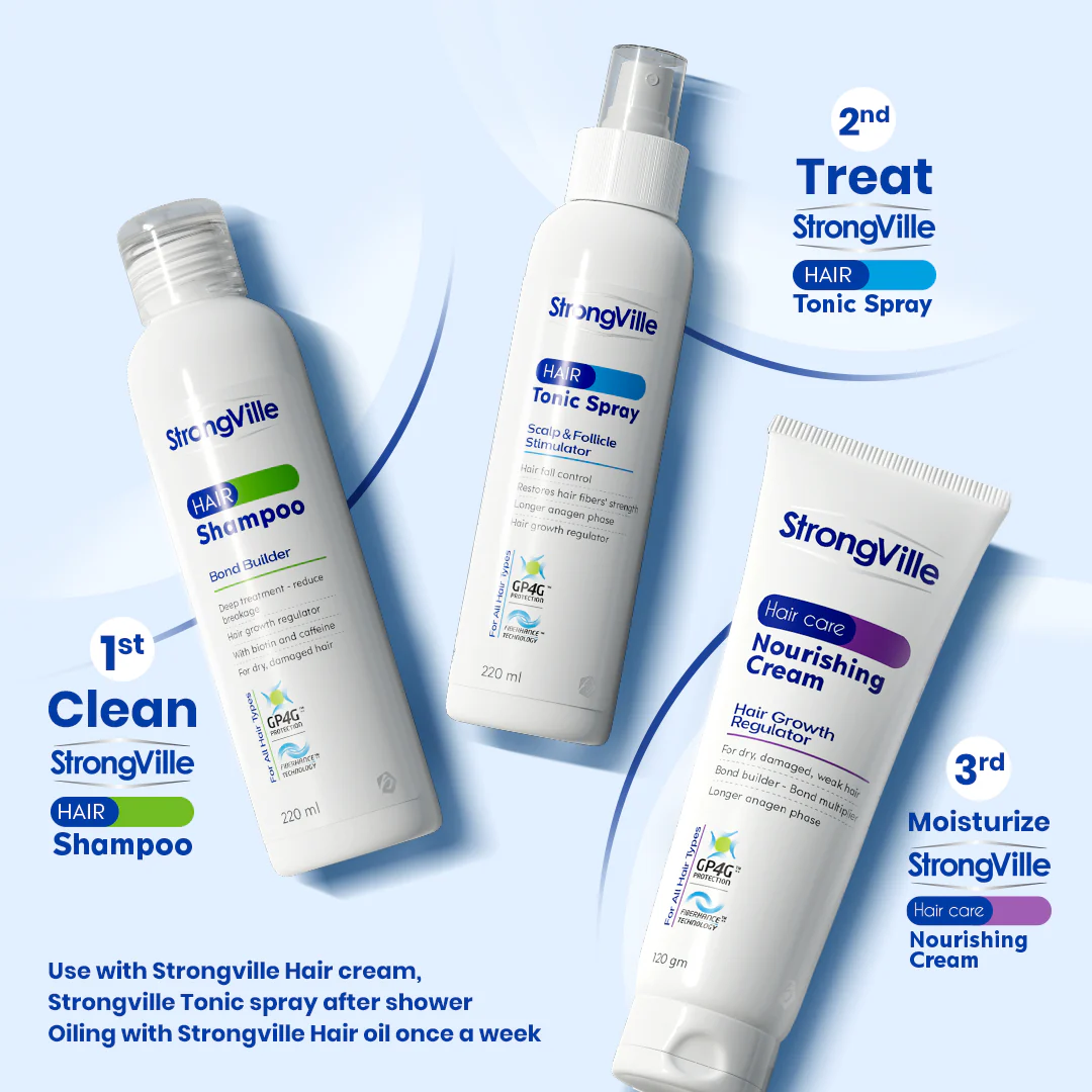 Strongville Hair Cream 120 gm - Image 3